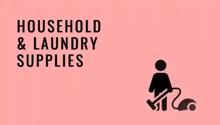 Household & Laundry Supplies Category - NeezUK